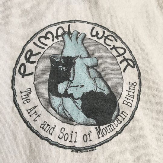 Vintage 90s Primal Wear Mountain Biking T-Shirt