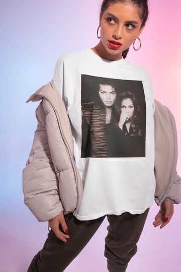 Michael jackson & Janet Jackson Shirt , Vintage Janet Jackson T-Shirt