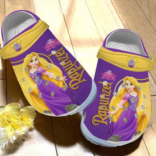Rapunzel Clogs Shoes, Gift For Kids, Gift For Her