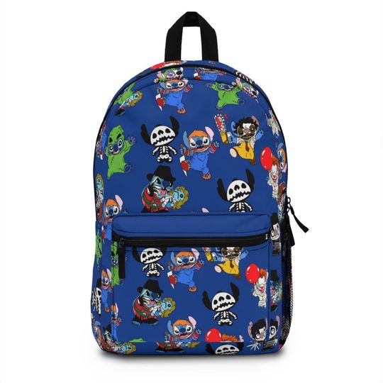 Stitch Halloween Backpack, Lilo Stitch Backpack, Cute School Bags