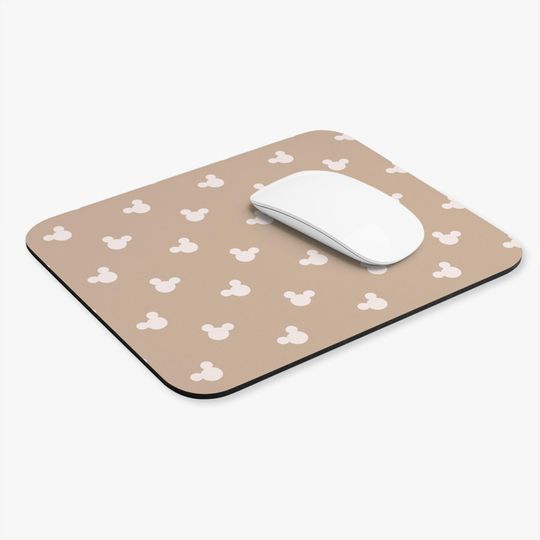 Neutral Mouse Pad with Fun Disney Design for Office and Workspace Decor