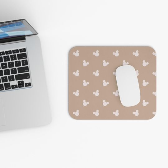 Neutral Mouse Pad with Fun Disney Design for Office and Workspace Decor