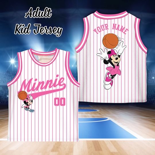 Custom Disney Mickey Mouse Game Day Basketball Jersey