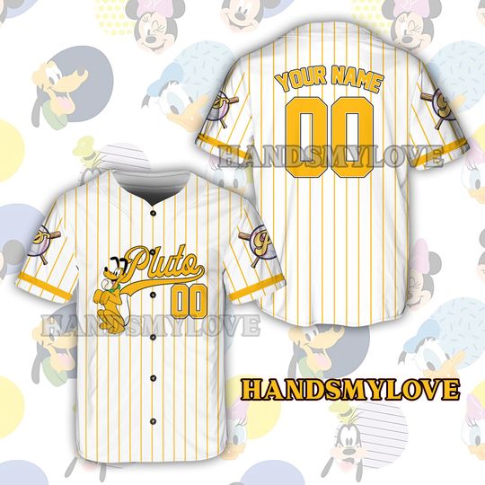 Custom Ddisney Character Mickey Game Day Baseball Jersey Ddisney Baseball