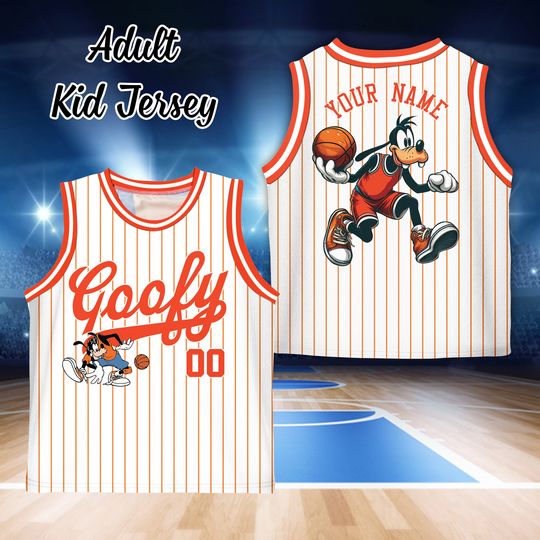 Custom Disney Mickey Mouse Game Day Basketball Jersey