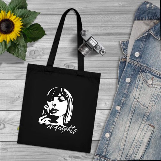 Taylorr Swifts Midnights Tote Bag