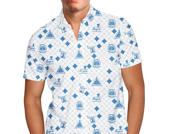 Chez Remy Disney Ratatouille Hawaiin Shirt