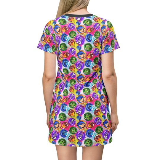 Inside Out Pixar Women's T-Shirt Dress