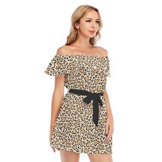 Mouse Ears Animal Print - Summer Dress
