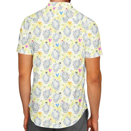 Festive Baymax Disney Hawaiin Shirt