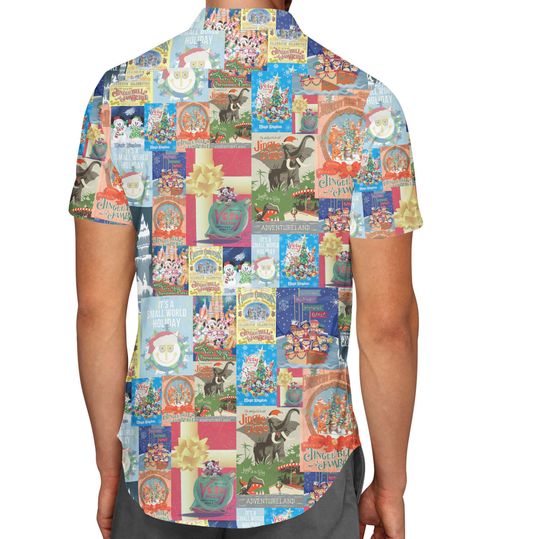 Holiday Attraction Posters Disney Hawaiin T Shirt