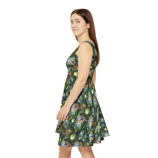 Tinkerbell in Pixie Hollow Women's Skater Dress