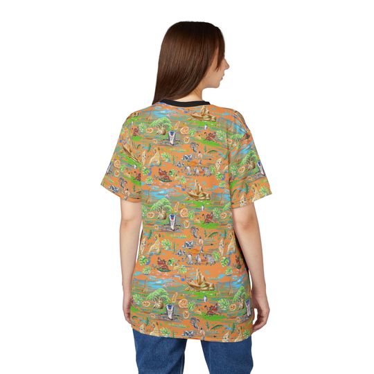 Simba's Savanna Sunset 3D T-Shirt