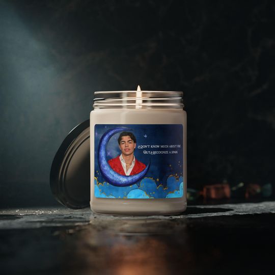 Zombies 4 Candle - Malachi Barton Scented Soy Candle 9oz - Home Fragrance Decor - Aromatherapy Gift - Handmade Natural Candle