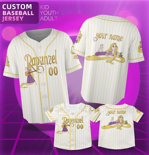 Disney Tangled Shirt Jersey, Custom Rapunzel Shirt, Tangled Jersey