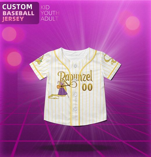 Disney Tangled Shirt Jersey, Custom Rapunzel Shirt, Tangled Jersey