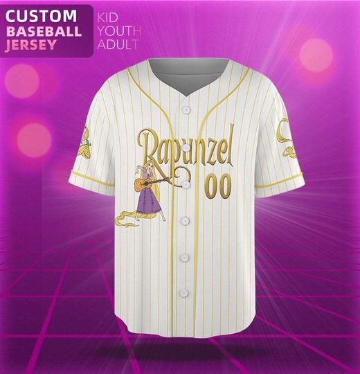 Disney Tangled Shirt Jersey, Custom Rapunzel Shirt, Tangled Jersey