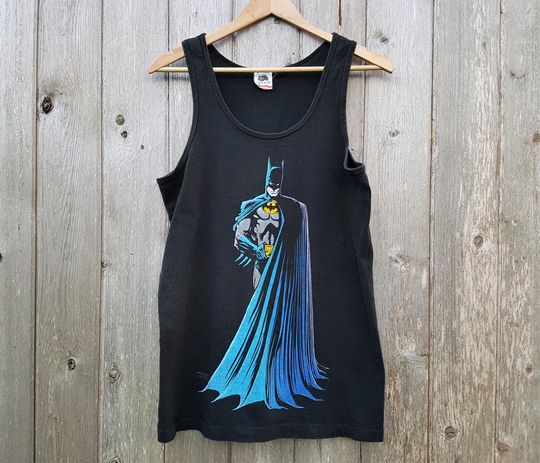 BATMAN 1988 DC Comics Graphic Tank Top Rare