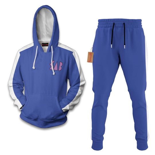 Super Broly Goku Hoodie And Jogger Set Anime Clothes