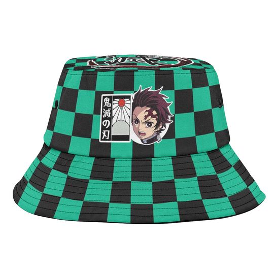 tanjiror Kamado Anime Bucket Hat