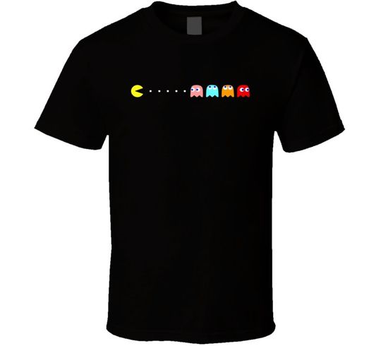 Vintage Pac Man Video Game Fun T-Shirt