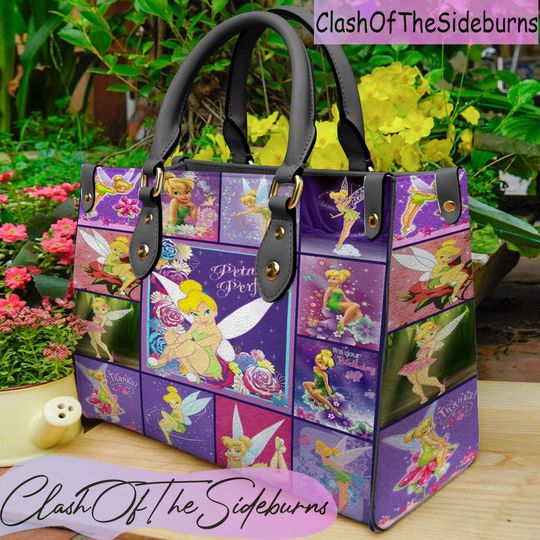 Tinker Bell Leather Bag, Tinker Bell Handbag