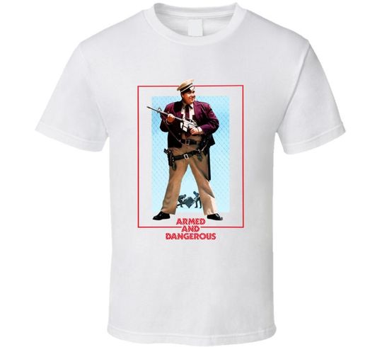 Armed And Dangerous John Candy Retro 80's Comedy T Shirt