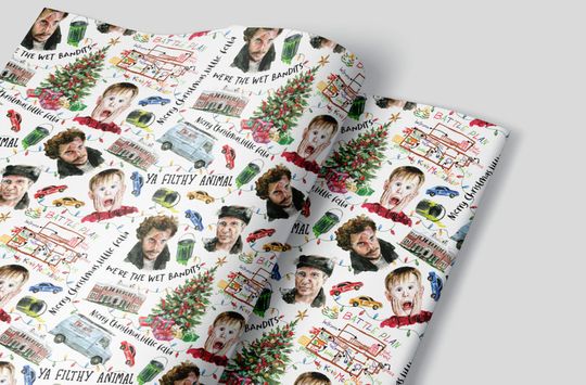 Home Alone Wrapping Paper
