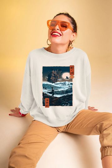 Moving Castle Ukiyo Shirt