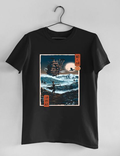 Moving Castle Ukiyo Shirt