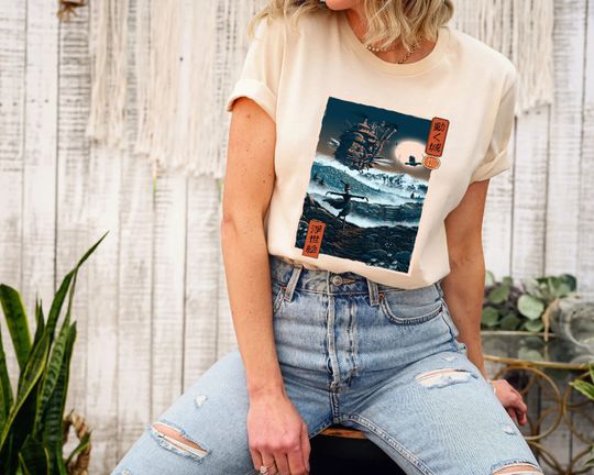 Moving Castle Ukiyo Shirt