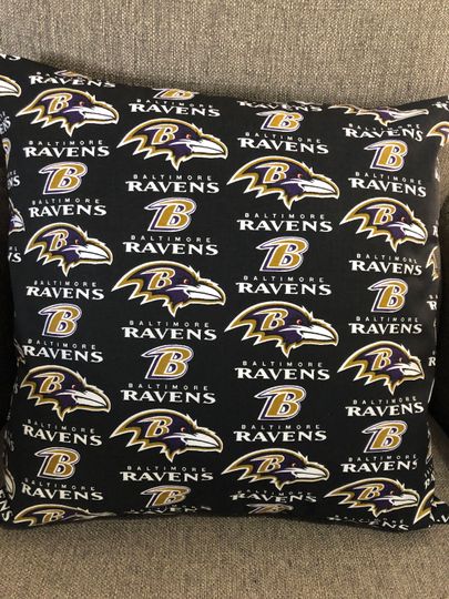 Baltimore Ravens throw pillow