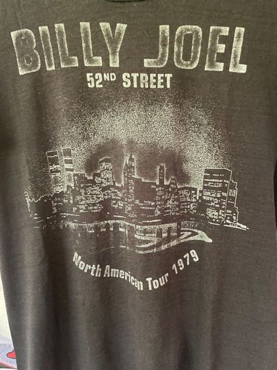 Vintage 1979 Billy Joel Tour Shirt