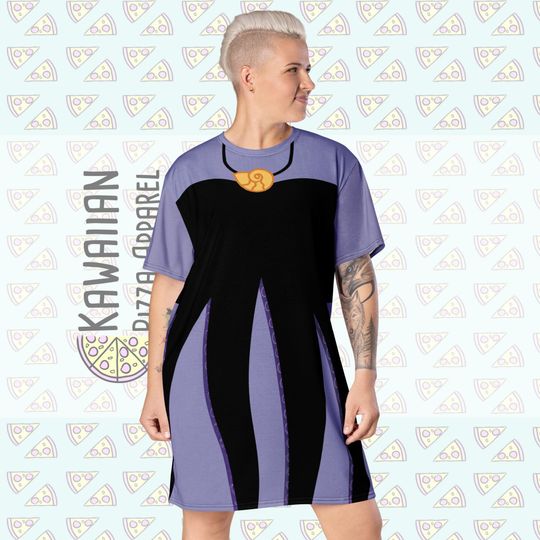 Women's Ursula Inspired T-shirt dress
