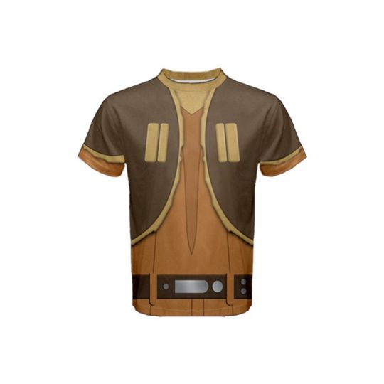 Ezra Bridger Rebels Inspired Short Sleeve Shirt