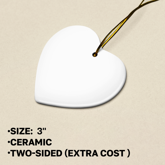 Trump Ceramic Christmas Ornament Make Christmas Great Again 2025 Xmas Keepsake