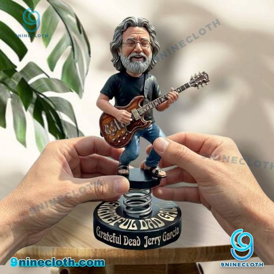 Grateful Dead Jerry Garcia Dashboard Bobblehead