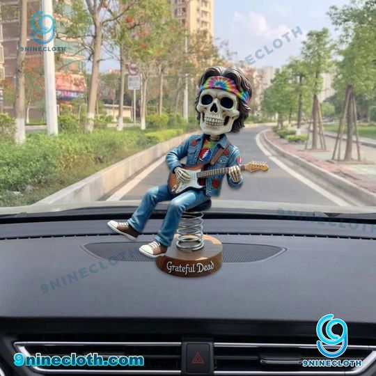 Grat.eful Dead Skeleton Rocker Bobblehead