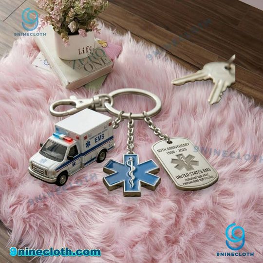 EMS 60th Anniversary Keychain