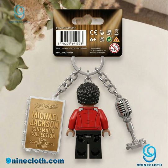 Michael Jackson Cinematic Keychain