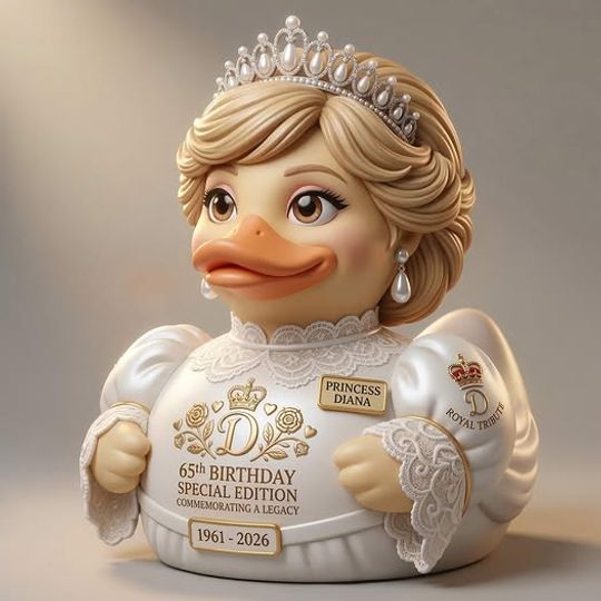 Princess Diana Rubber Duck