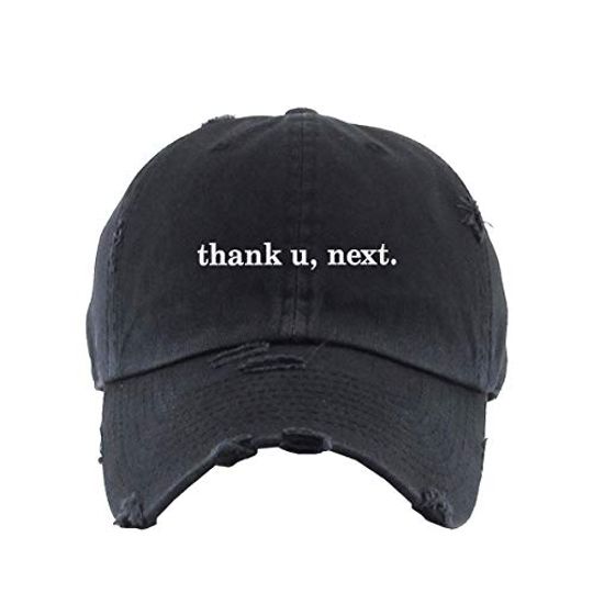 Thank You, Next Vintage Baseball Cap Embroidered Adjustable Distressed Dad Hat