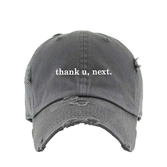 Thank You, Next Vintage Baseball Cap Embroidered Adjustable Distressed Dad Hat