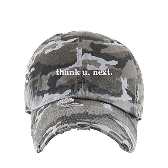 Thank You, Next Vintage Baseball Cap Embroidered Adjustable Distressed Dad Hat