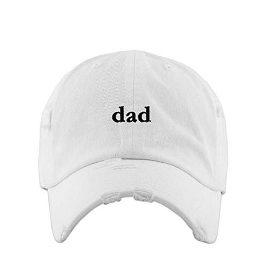 Dad Vintage Baseball Cap Embroidered Adjustable Distressed Dad Hat