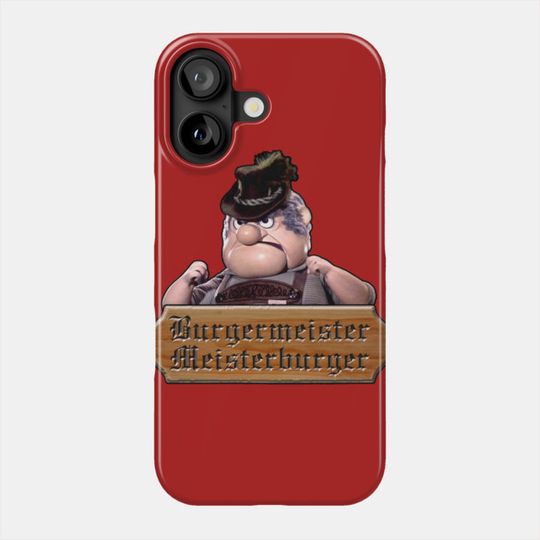 Burgermeister Meisterburger - Santa Claus Is Coming To Town - Phone Case