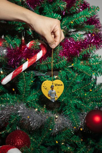 Pedro Martinez Inspired Design Ceramic Christmas Ornament - Pittsburgh Tribute