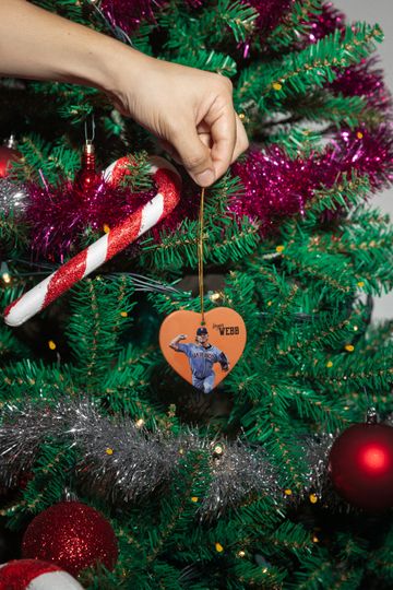 Logan Webb Inspired Design Ceramic Christmas Ornament - San Francisco Tribute