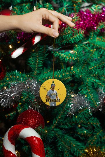 Pedro Martinez Inspired Design Ceramic Christmas Ornament - Pittsburgh Tribute