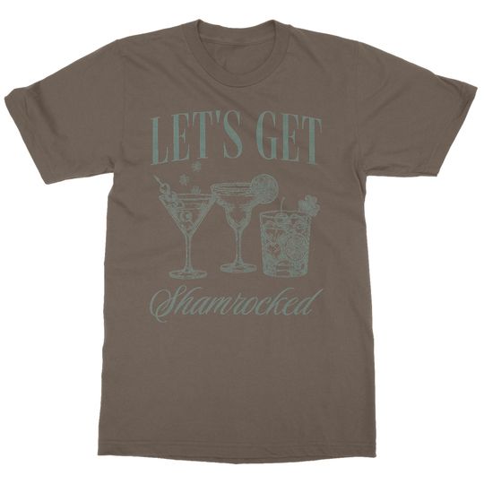 Lets Get Shamrocked - Funny Drinking St Patrick's Day Unisex T-Shirt